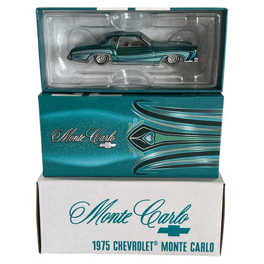 Hot Wheels RLC 2024 Exclusive '75 Chevy Monte Carlo - Spectraflame Teal Paint