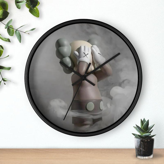 Custom Wall Clock - Hypebeast Wall Decor, Hypebeast Room Decor, Wall Decor for Bedroom, Decorative Wall Clock, Gift for Boyfriend, Perfect for Home or Office Wood Accessory