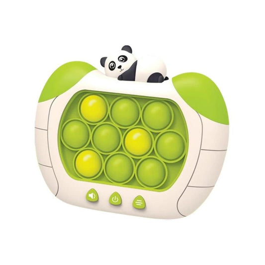 Green Panda Quick Push Toy Game Controlller, Popit Keychain