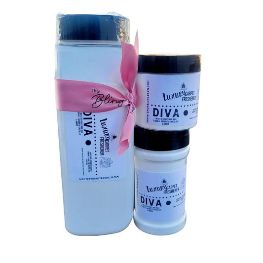 Upholstery and Carpet Deodorizer Freshener in Diva Scent Floral Room carpet fragrance Scented Perfume