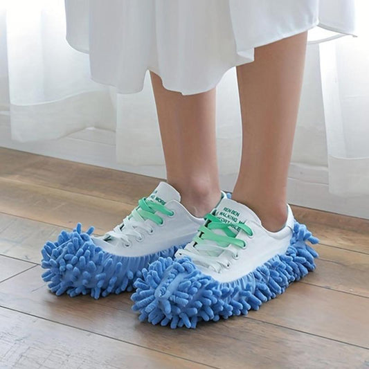 1 Pair Cleaning Shoes Cover, Creative Multi-function Cleaning Shoes Cover, Cleaning Mop Slipper for Home Use