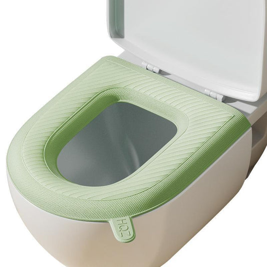 Toilet Seat Cover (1 Piece), Solid Color Toilet Seat Cover, Bathroom Supply For Home Use