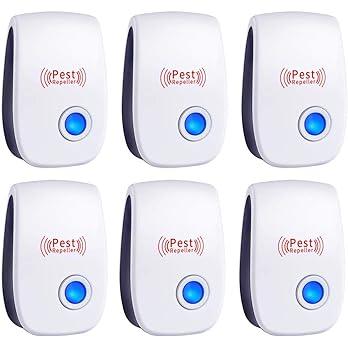 6-Pack Ultrasonic Pest Repeller for All Pests