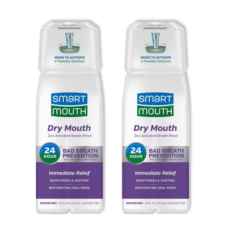 SmartMouth Activated Dry Mouth Mouthwash, Mint