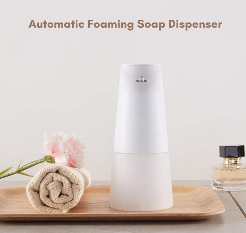 Automatic foam soap pump dispenser, stores the foam tank, and automatically pours out a certain amount of soap liquid on contact