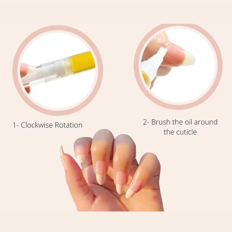 Goddess Nail Growth Oil, New Cosmetics Nail Growth Oil Radiant Nail Growth Oil Pen, Upgraded Cuticle Oil for Nails Strengthener for (3ML)