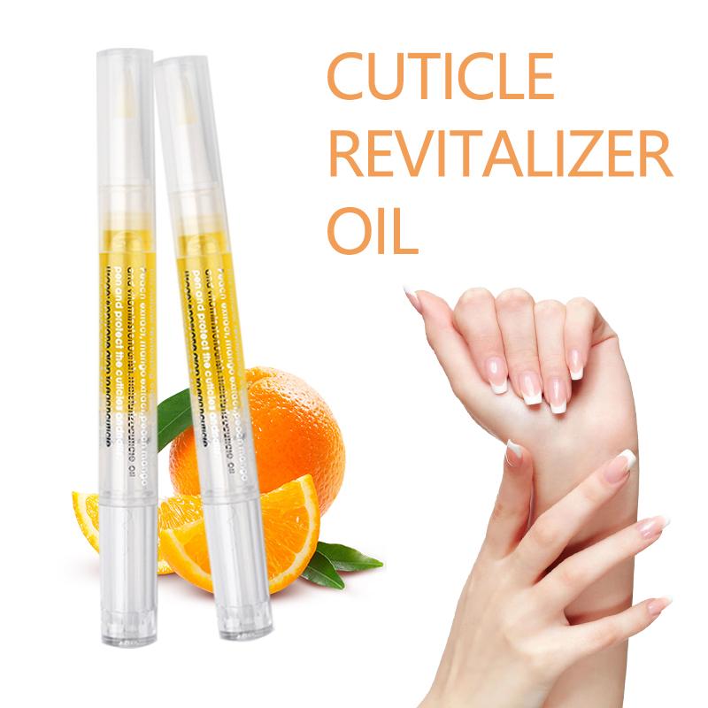 Cosmetic Radiant Nail Growth Oil Cuticle Revitalized Oil Pen for Nail Moisture,Growth,Strength and Brightening,Remedy for Damaged Skin,Brittle Peeling Thin Nails,15 gram,Orange,Intensive Nourishing Nail Care Repair Nail Art