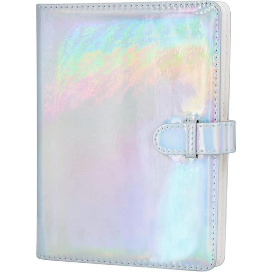 128 Pockets Photo Album Compatible with Fujifilm Instax Mini 12 11 9 8 90 70 40 Instant Camera Films and 2x3 Inch Photo Paper (Bright Silvery)