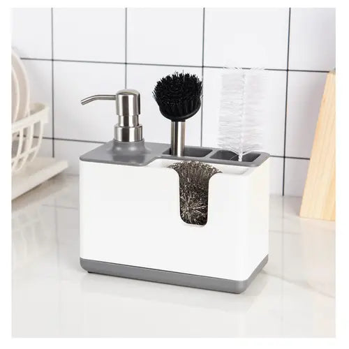 Kitchen Cleaning Utensils Storage Soap Dispenser Plastic