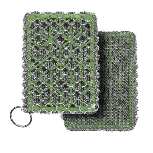 Zesty Lime Chainmail Combo Scrubber