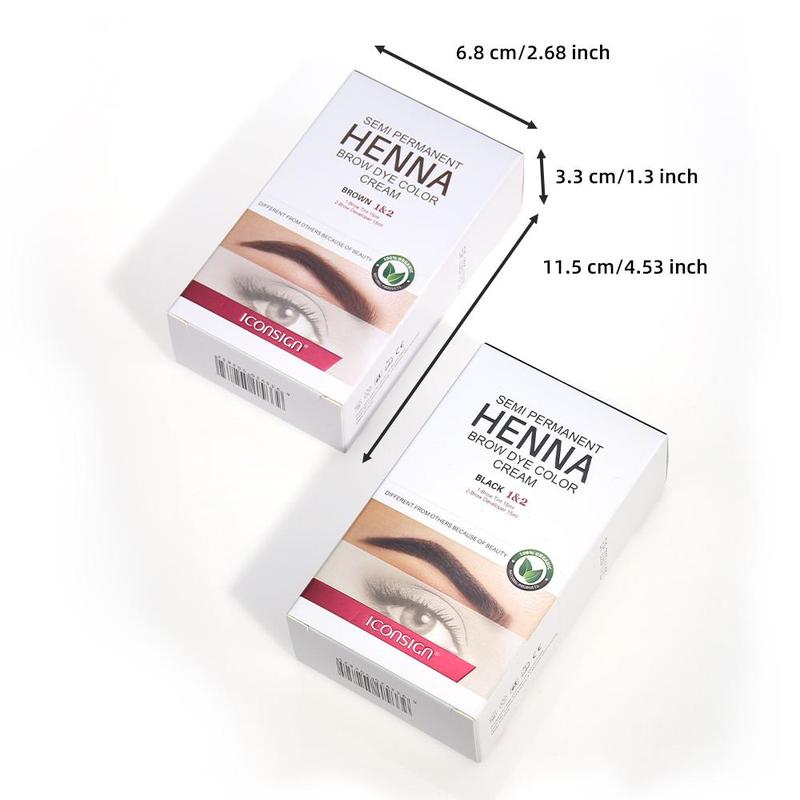 Comfort Long Lasting Eyebrow Makeup Dyeing Kit, Natural Cosmetic Eyebrow Dyeing Kit, Eyebrow Dyeing Kit, Natural Eyebrow Dyeing Kit, Summer Makeup Kit