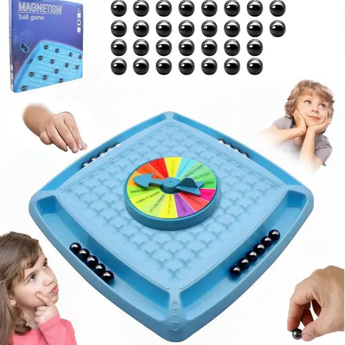 Magnetic Chess Game Set,Magnet Board Games with 30-40 Magnetic Stones,Strategy Game,Family Party Game for Kids and Adults tiktok shop