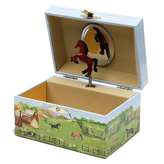 Country Horse Music Box - In The Good Old Summer Time Tune