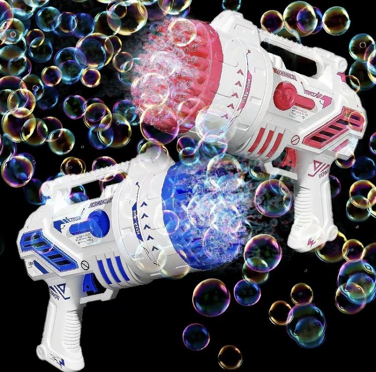 Bubble Machine,69 Hole Bubble Machine, Rocket Bubble Machine, Perfect For Outdoor Fun, Weddings, Parties, Birthdays, Gatherings, Camping, And Suitable For Kids And Adults Alike