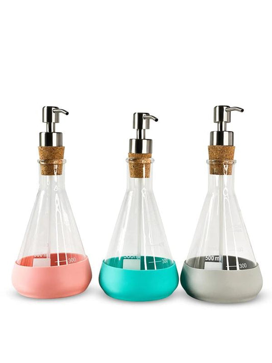 Chemistry Soap & Lotion Dispenser | Cork Stopper