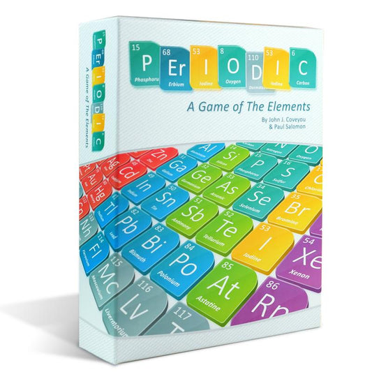 Periodic: A Game of the Elements | Periodic Table Board & Card Game About Atoms, Elements & Compounds | A Strategy Board Game for Gamers & Educational Science Game for Kids or Family Game Night