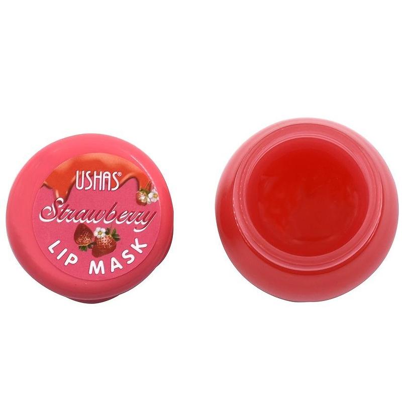 Strawberry Flavored Moisturizing Lip Mask with Stick, Sleep Overnight Hydrating Lip Mask for Lip Care, Smooths Dry Cracks Skin and Lip Wrinkles, Lip Care Products, Skin Care Products for Women Girls, Trending Products, Summer Gift