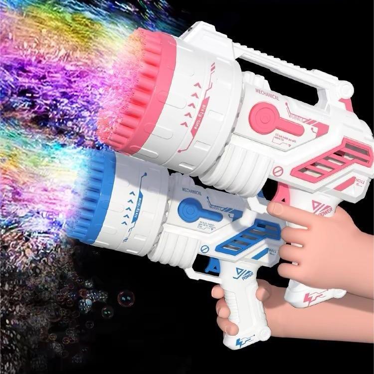 Bubble Machine,69 Hole Bubble Machine, Rocket Bubble Machine, Perfect For Outdoor Fun, Weddings, Parties, Birthdays, Gatherings, Camping, And Suitable For Kids And Adults Alike