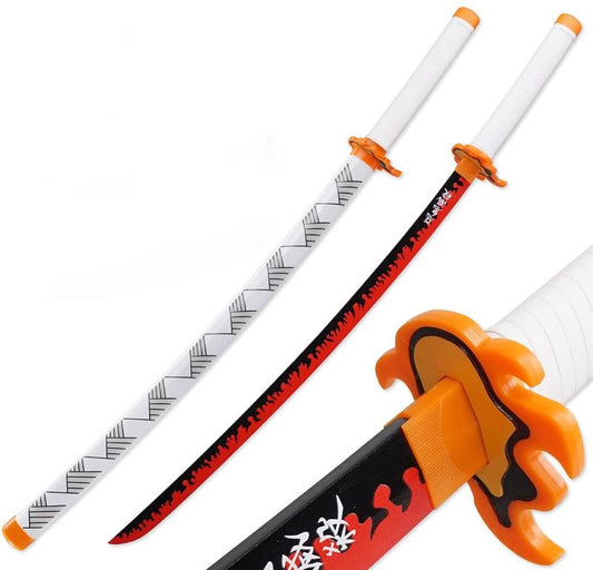 Authentic Demon Slayer Rengoku cosplay bamboo Sword