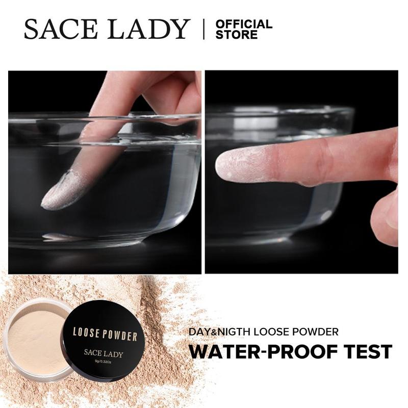 Powder Foundation, Long-wearing Oil Control Matte Powder, Matte Long-lasting Smooth Loose Setting Powder