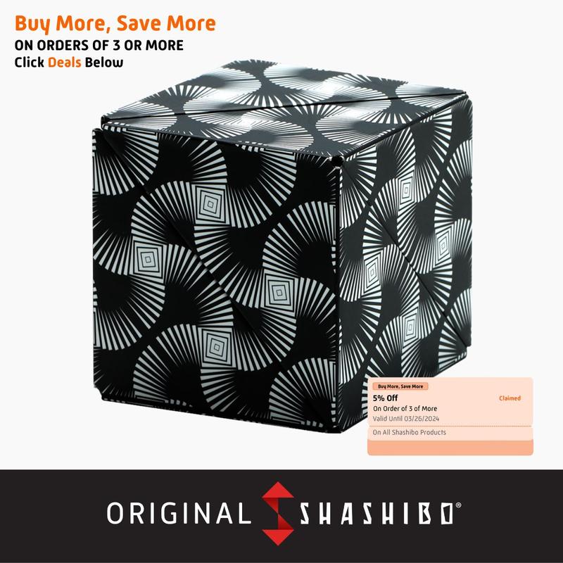 SHASHIBO Magnetic Puzzle Cubes Original Series