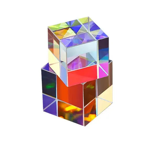 Cube Optical Prism Projector Space Colorful