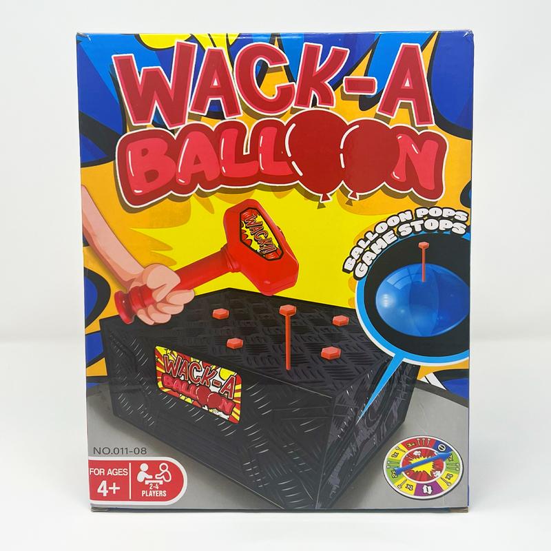 Wack A Balloon Game - Interactive Balloon Popping Board Game for Family Game Nights, Whack A Balloon Strategy Game tiktok shop