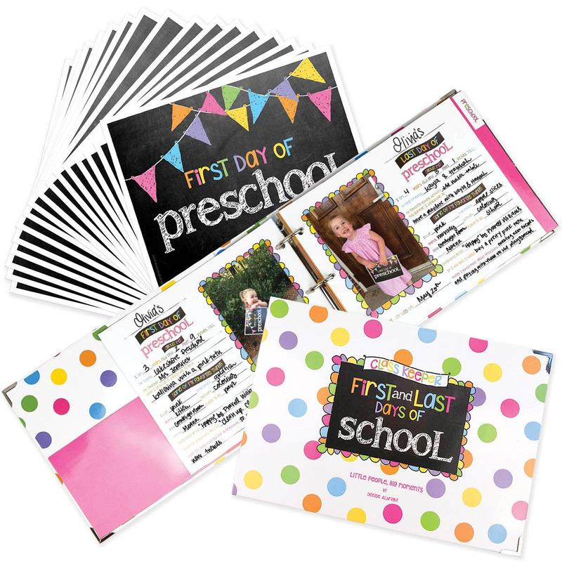 Bundle of Class Keeper School Days Keepsake Binder + Photo Prop Deck