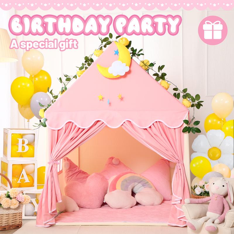 Princess  Play Tent for kids 6-12 Years, Fairy Princess Castle Playhouse, Perfect Gift Indoor Outdoor Fun indoor tent house playtent house kid  house