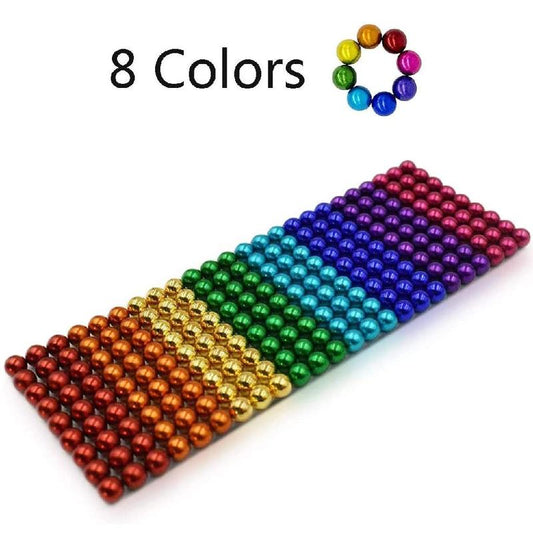 216 Magnetic Balls Puzzle: 3mm Creativity and Stress-Relief Educational Toy