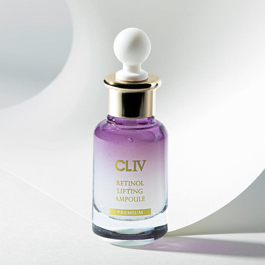 CLIV Retinol Lifting Ampoule Serum 30mL | Anti-Aging, Hydrating, Niacinamide, Peptides Korean Skincare