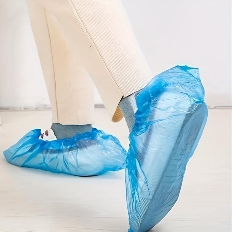 Disposable Shoe Cover, 100pcs Disposable Portable Shoe Cover, Household Shoe Cover for Home, Travel, Hotel, Office