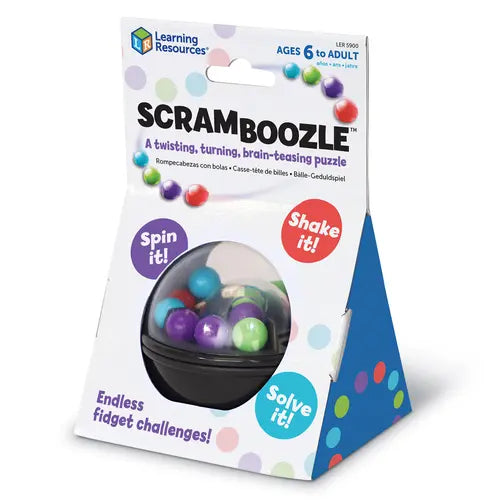 Learning Resources Scramboozle! Puzzle Ball - Brain-Teasing Toy for Ages 6+