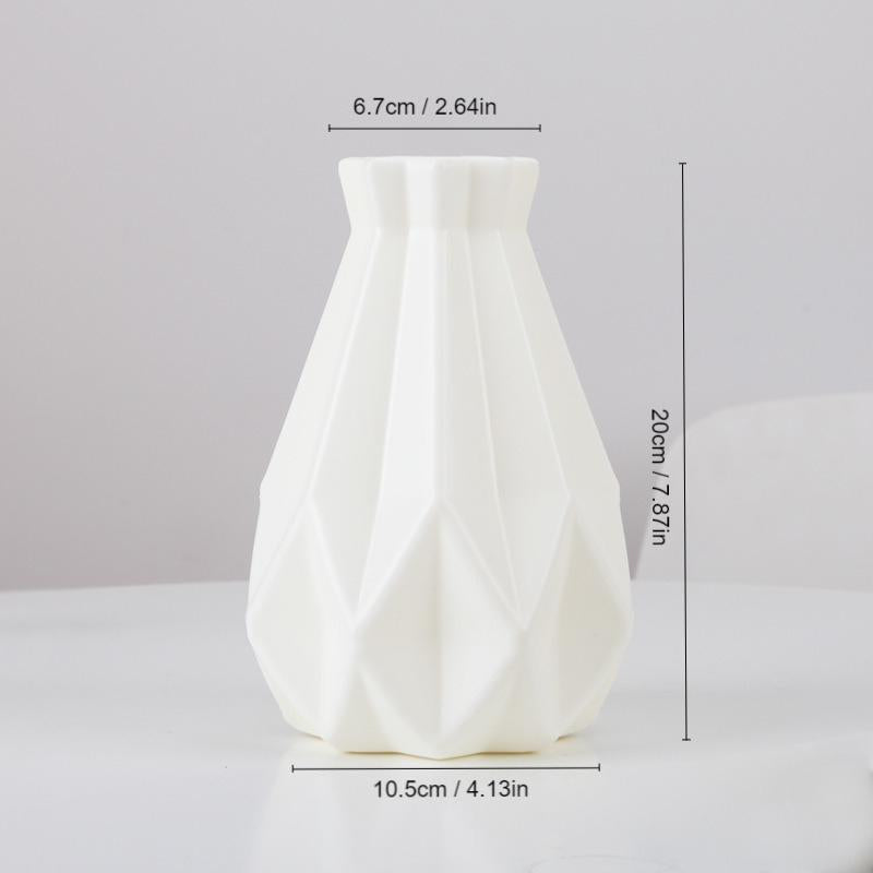 Flower Vase, 1 Count Nordic Style Flower Vase, Modern Simple Flower Vase, Spring Desk Decoration For Home Office, Spring Decor 2024