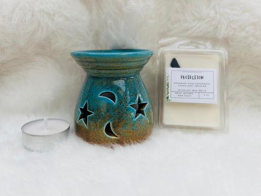 Wax Melt Warmer Bundle (leave your scent in notes section)