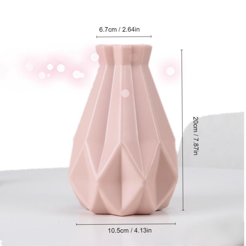 Flower Vase, 1 Count Nordic Style Flower Vase, Modern Simple Flower Vase, Spring Desk Decoration For Home Office, Spring Decor 2024