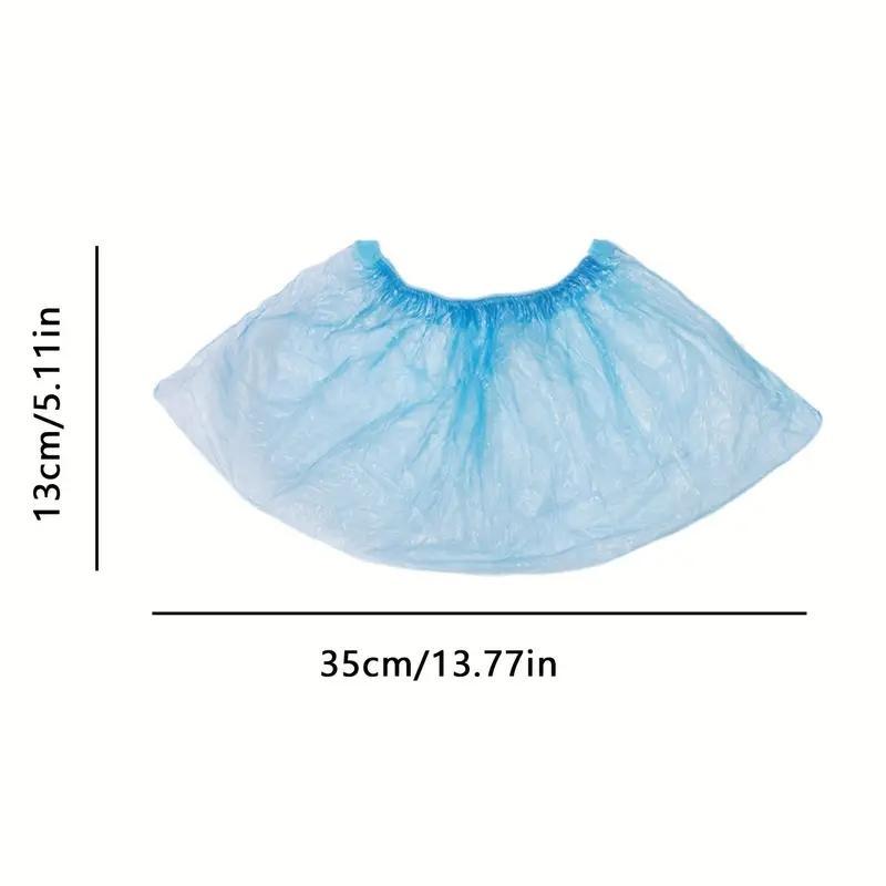 Disposable Shoe Cover (100pcs), Thickened Shoe Cover, Household Shoe Cover for Indoor Outdoor Use