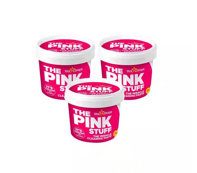 THE PINK STUFF 500 g Miracle Cleaning Paste All Purpose Cleaner (3-Pack)