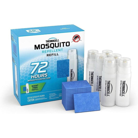 Thermacell Mosquito Repellent Refills; Compatible with Any Fuel-Powered Thermacell Repeller; Highly Effective, Long Lasting, No Spray, No Scent, No Mess; 15 Foot Zone of Mosquito Protection