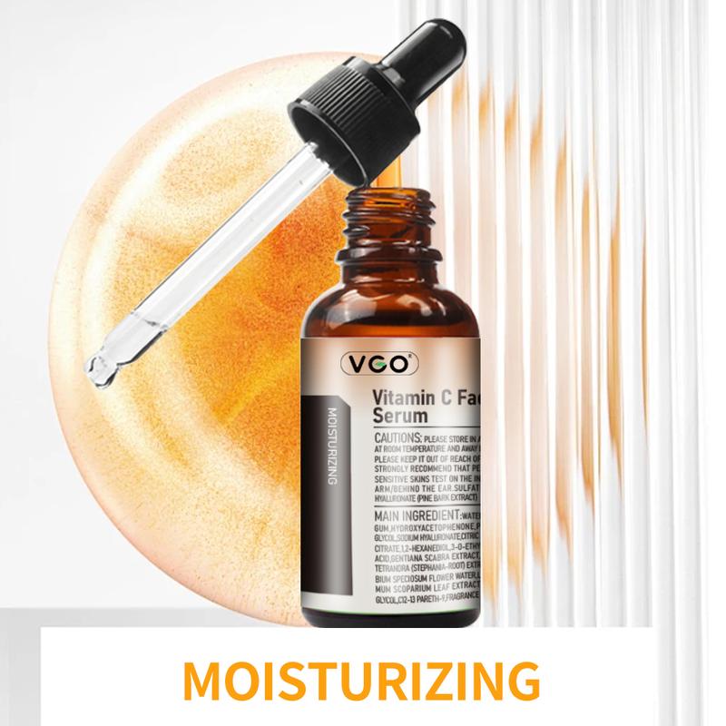 VGO Vitamin C Facial Serum Essence, 30ml / 60ml-A2 Moisturize Skincare Daily Delicate Gentle Acne