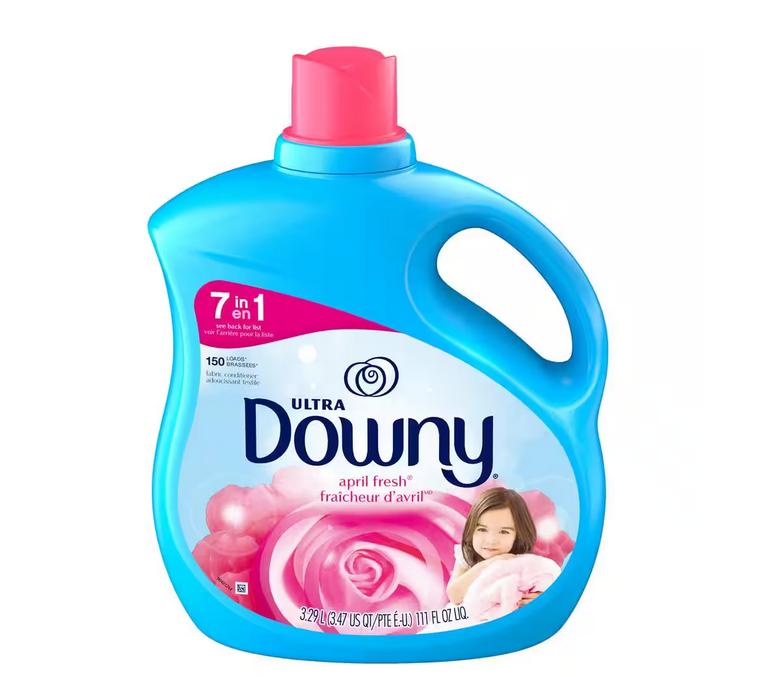 Downy Ultra 111 oz. April Fresh Scent Liquid Fabric Softener (150 Loads)