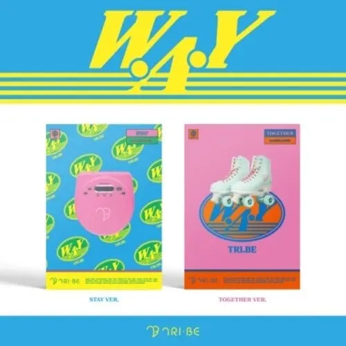 Tri.Be - W.A.Y - Random Cover - 92pg Photobook, 8pg Bonus Book, Tag, 2 x Film Photo, 2 x Photo Cards + Folded Poster  [COMPACT DISC - CD] Photo Book, Photos, Poster, With Book, Asia - Import