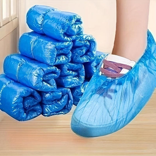 Disposable Shoe Cover, 100pcs Disposable Portable Shoe Cover, Household Shoe Cover for Home, Travel, Hotel, Office