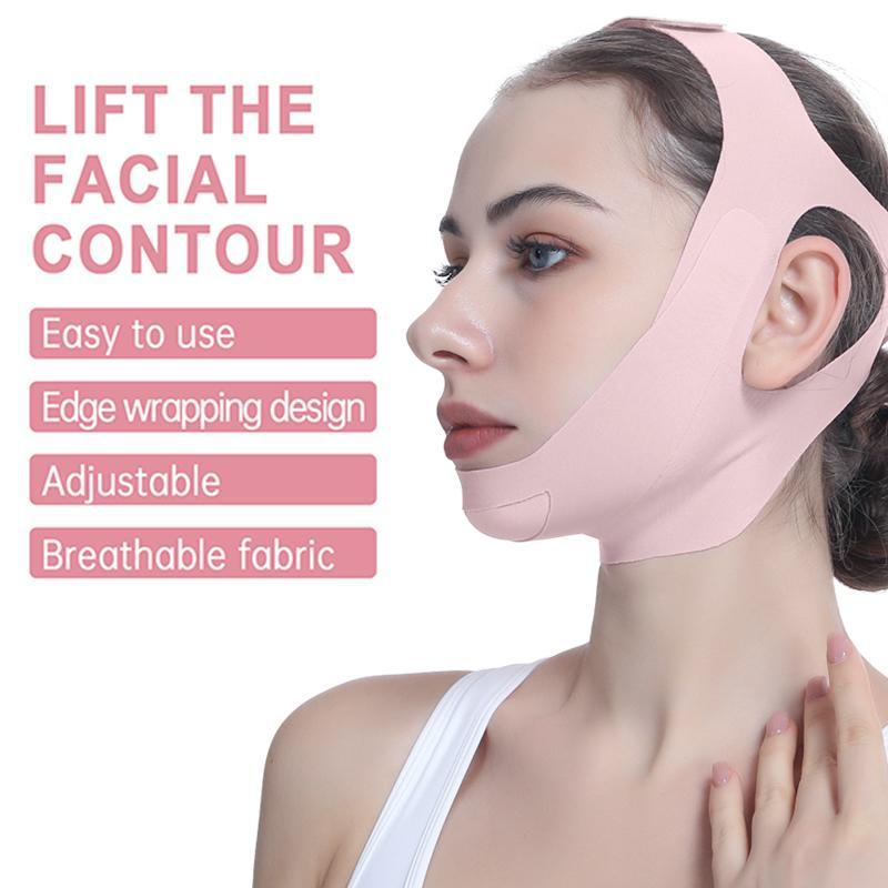 Reusable V-line Face Lifting Strap, Breathable Double Chin Lift Belt, Professional Skincare Tool