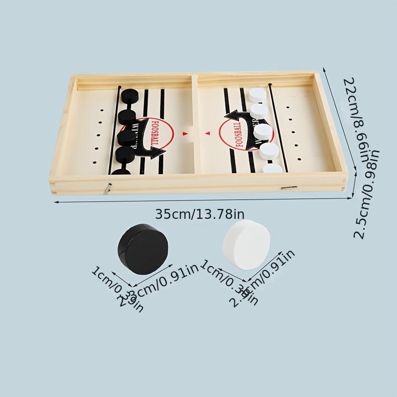 Slingshot Board Game, 1 Box Fast Sling Puck Game, Table Hockey Party Game, Indoor Recreation Game For Adults & Kids