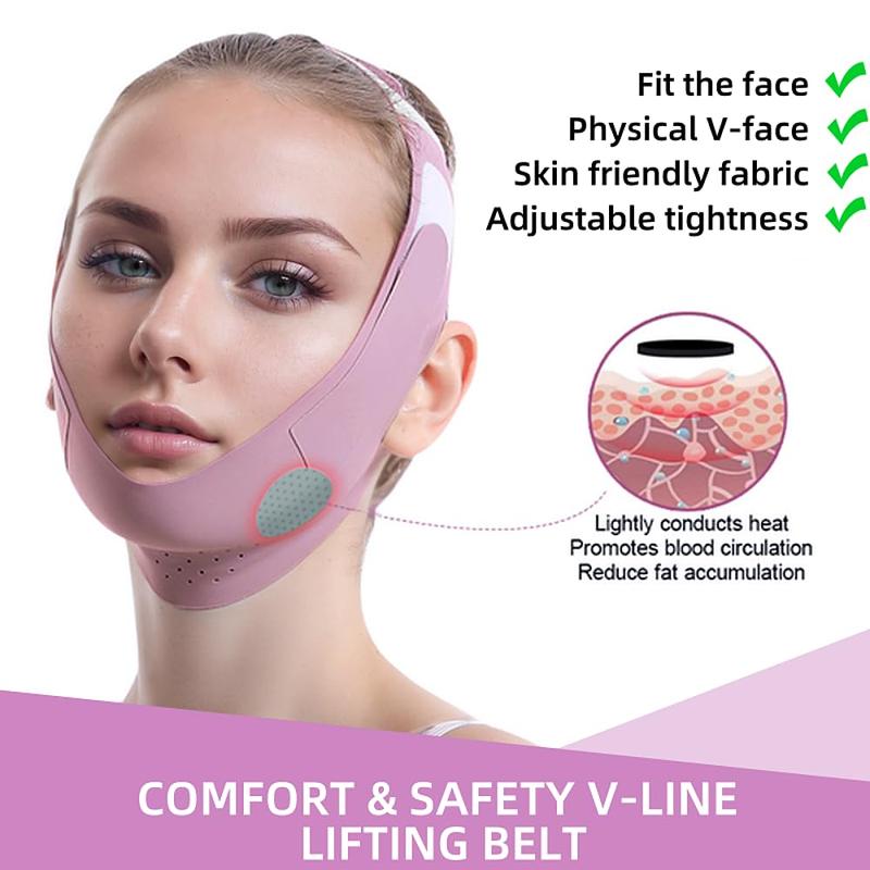 Graphene V-Line Mask, Chin Up Mask V Shaped Face Mask Jaw Exerciser