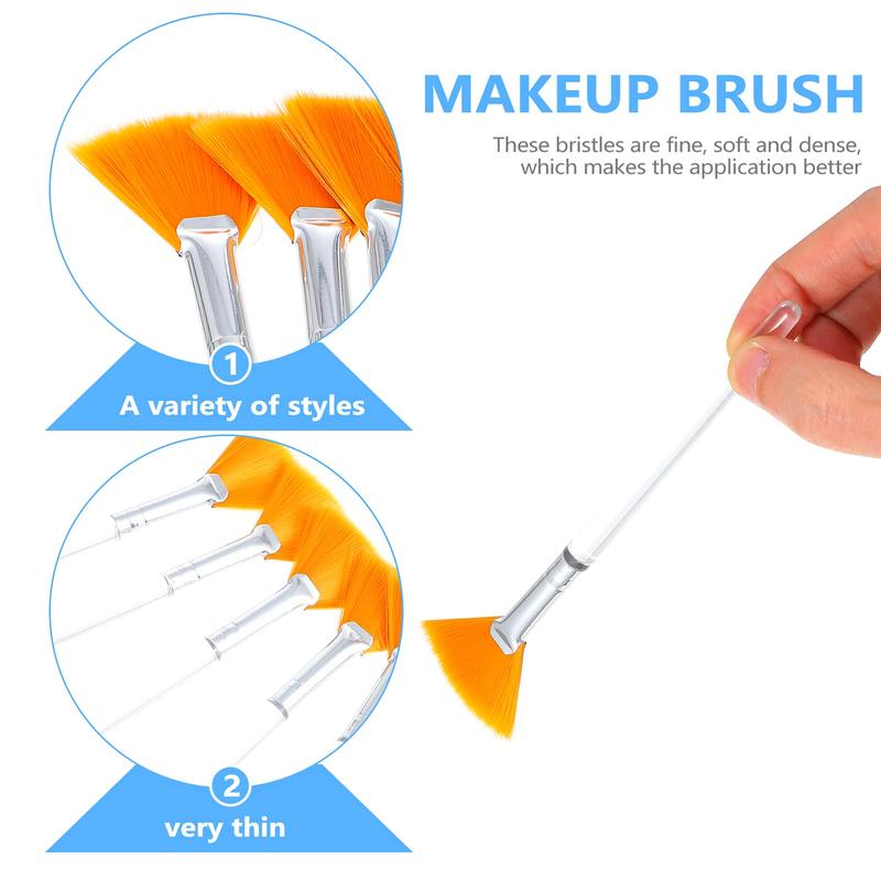 Acne Scrubber Brush, 6pcs/set Face Mask Brush, Face Scrubber Brushes, Facial Pore Cleaning Brush, Professional Skincare Tools for Women