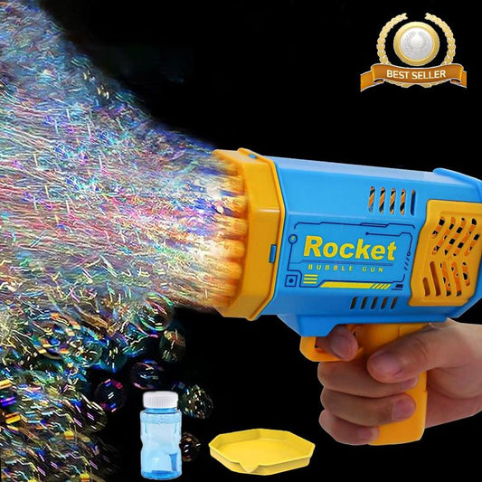 [90% OFF] Bubble Machine Gun Toys [5000 bubbles /per second] and Colorful Lights Bubble Maker Machine, bubble twirler,Best Kids Toys Kids Birthday Gifts Wedding Atmosphere Maker