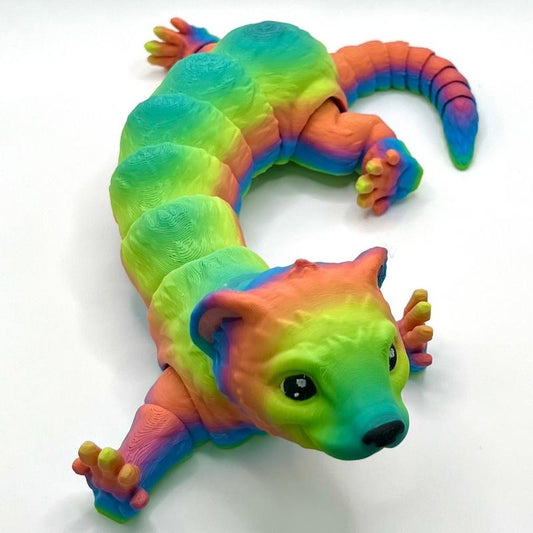 Articulating Ferret Figurine