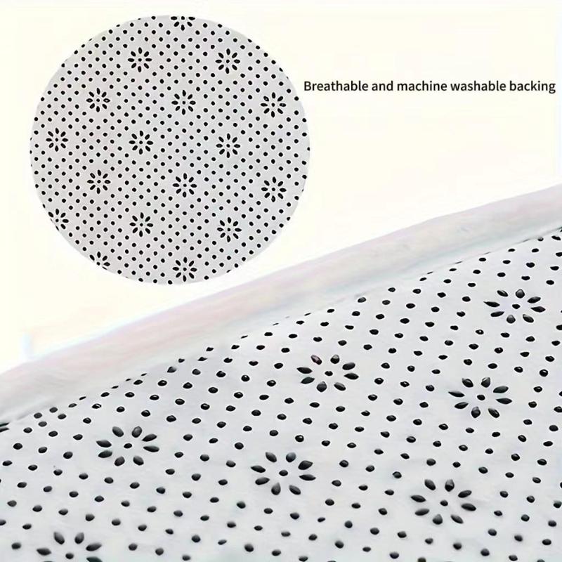 Eyelashes Pattern Shower Curtain & Toilet Mat & Toilet Lid Cover, Bathroom Decoration, Bathroom Accessories for Home Decor